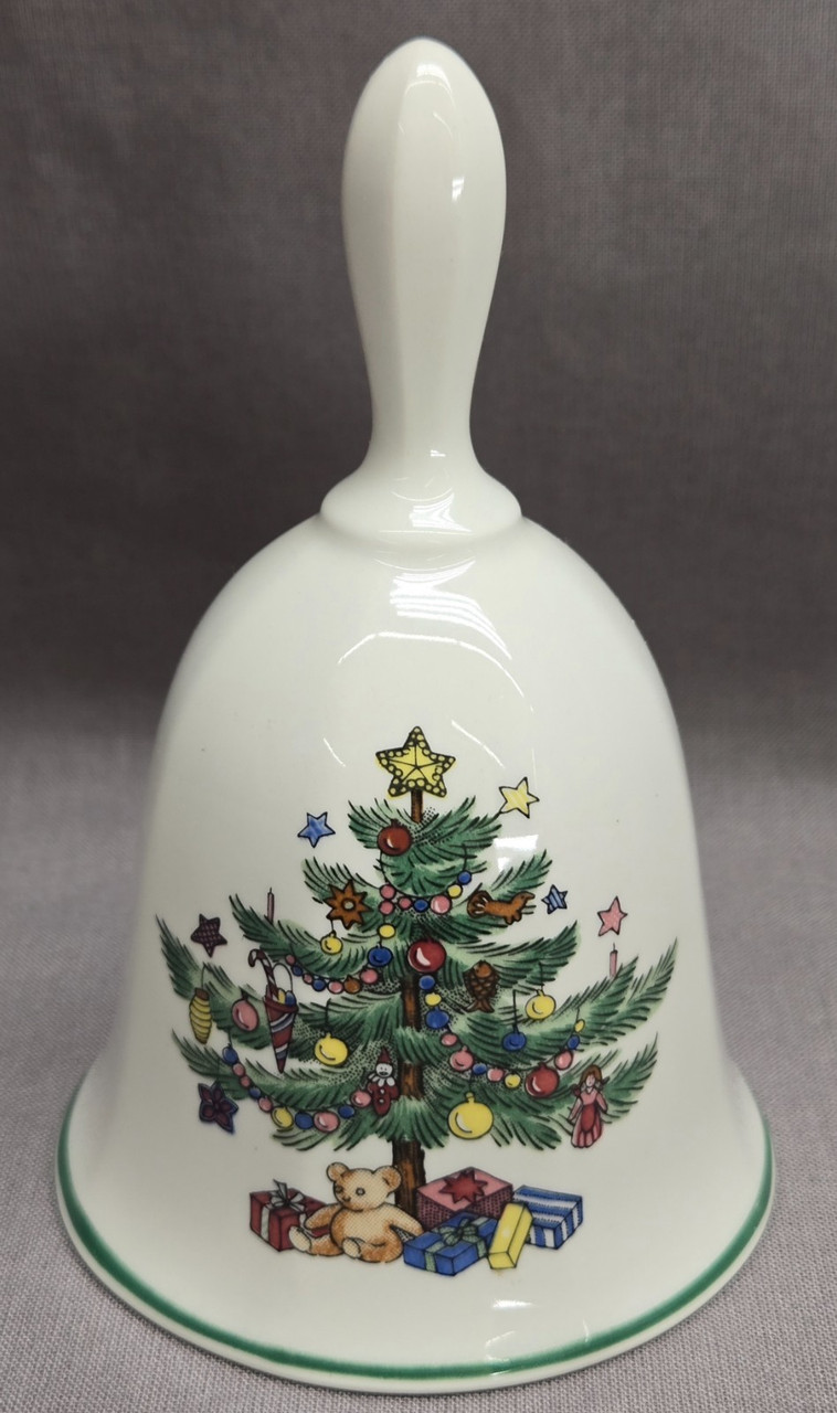 Nikko Porcelain DINNER BELL Christmas Classic Collection
