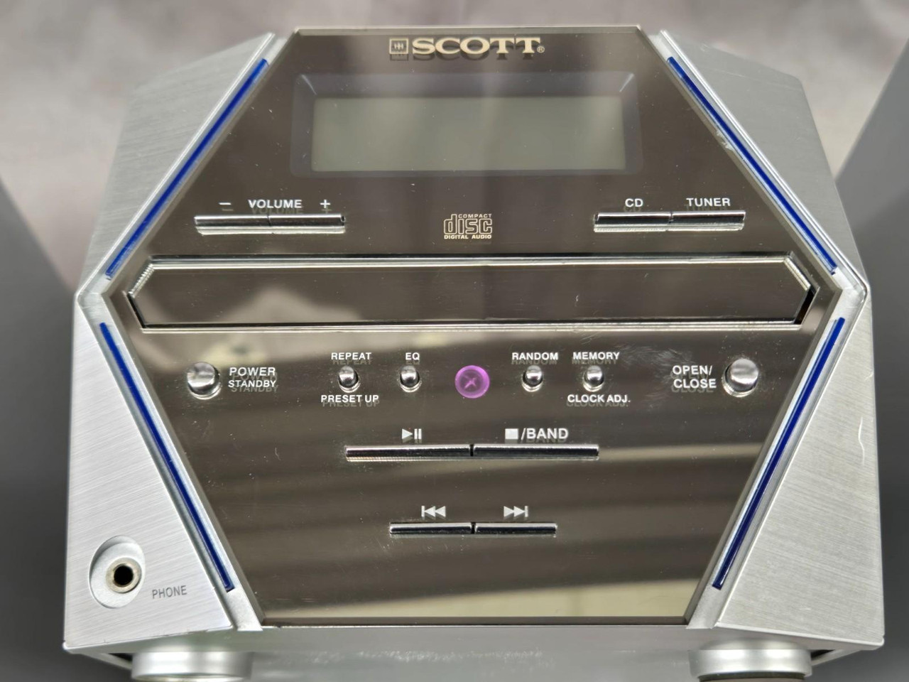 Scott CD Player Radio Model SJ380 w/ 2 Speakers Scott CD Player Radio Model SJ380 w/ 2 Speakers