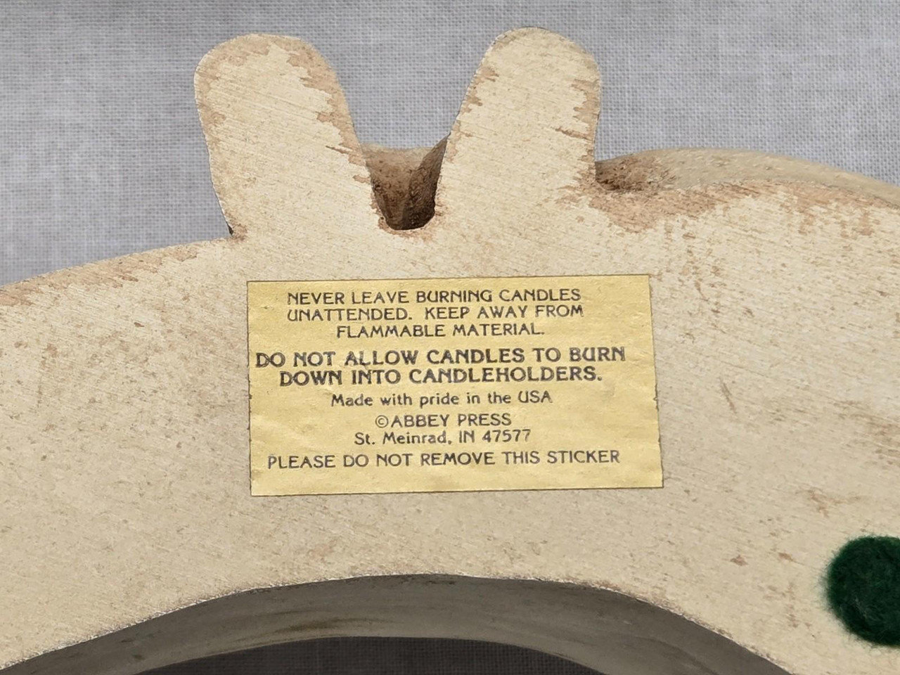 Abbey Press Advent Wreath Candle Holder Ring World Children Peace Joy Love Hope Abbey Press Advent Wreath Candle Holder Ring World Children Peace Joy Love Hope