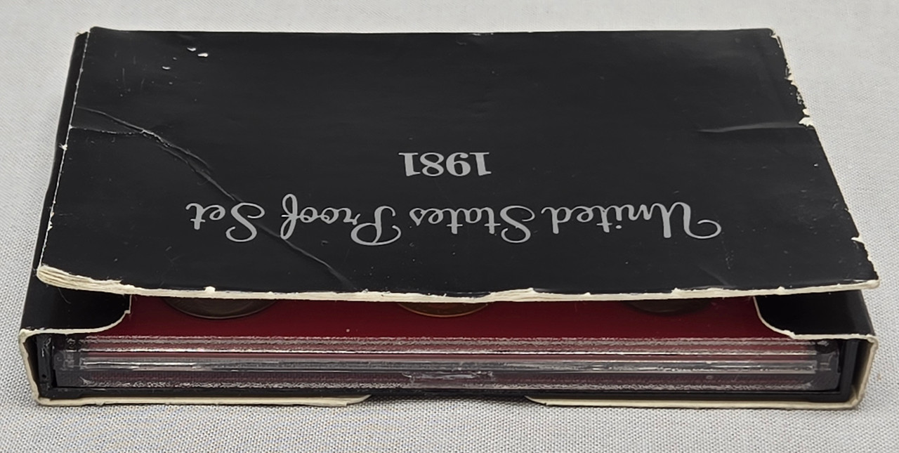 1981 United States Proof Set - US Mint Coin Set 1981 United States Proof Set - US Mint Coin Set