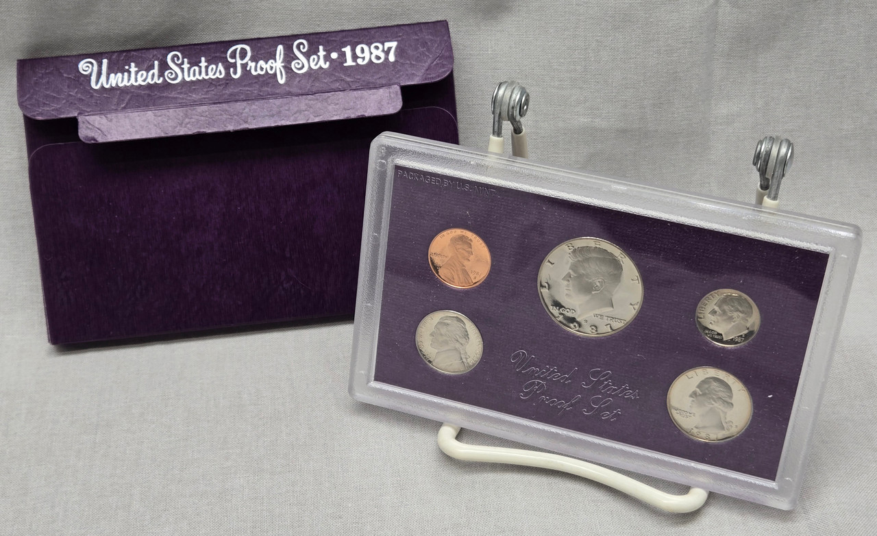 1987 United States Proof Set - US Mint Coin Set 1987 United States Proof Set - US Mint Coin Set