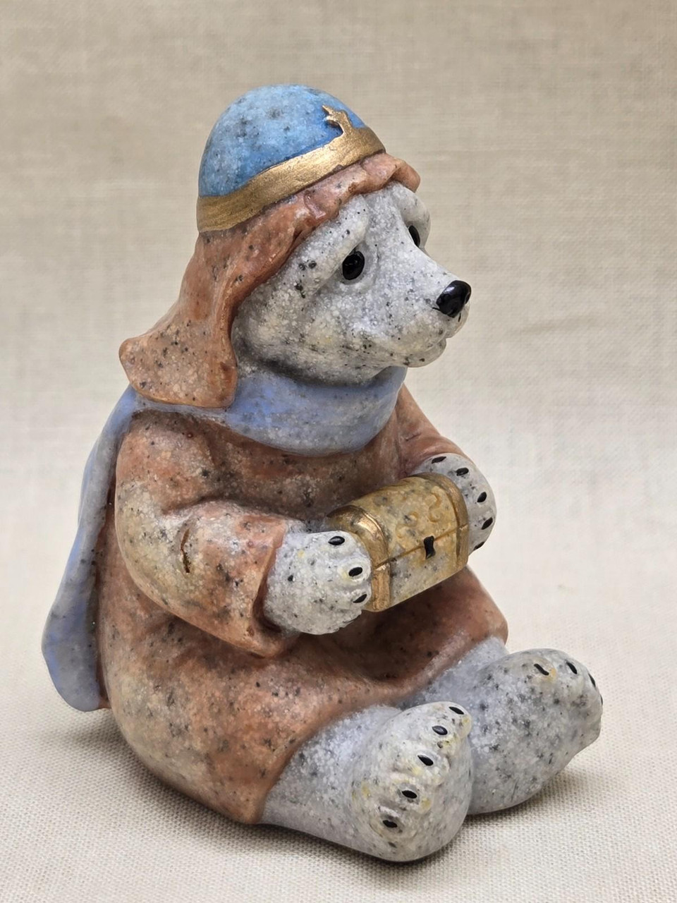 Quarry Critters Wise Wiser Wisest 3 Bear Wisemen Christmas Kings w/ Gifts Quarry Critters Wise Wiser Wisest 3 Bear Wisemen Christmas Kings w/ Gifts
