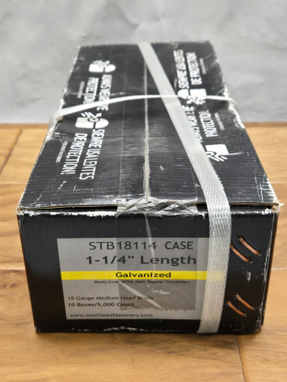 Steelhead Nail Brads 1 1/4" (case of 10 boxes) STB18114 Steelhead Nail Brads 1 1/4" (case of 10 boxes) STB18114