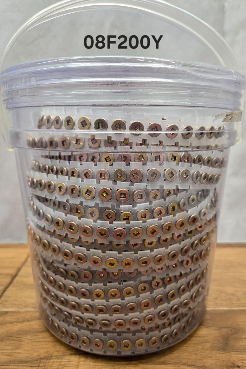 1000 Senco #8 x 2" Auto-Feed Screws (08F200Y) 1000 Senco #8 x 2" Auto-Feed Screws (08F200Y)