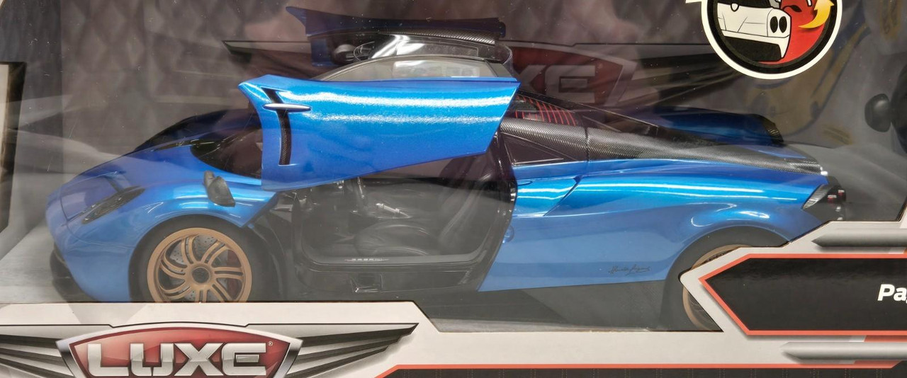 Luxe 1:14 Radio Remote Control RC Car Pagani Huayra (Blue) NIB Luxe 1:14 Radio Remote Control RC Car Pagani Huayra (Blue) NIB