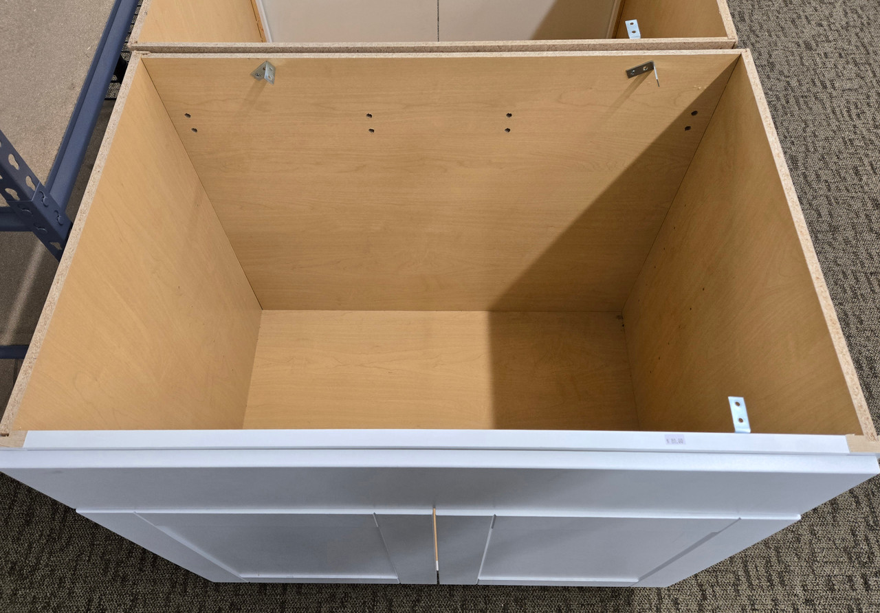 White Cabinet 36" Base