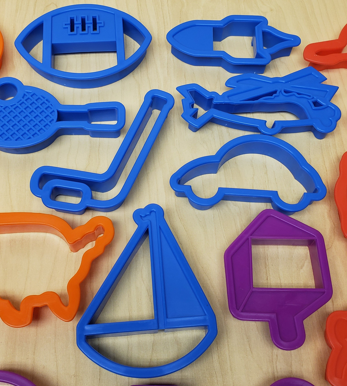 24 Various Fun Plastic Cookie Cutters