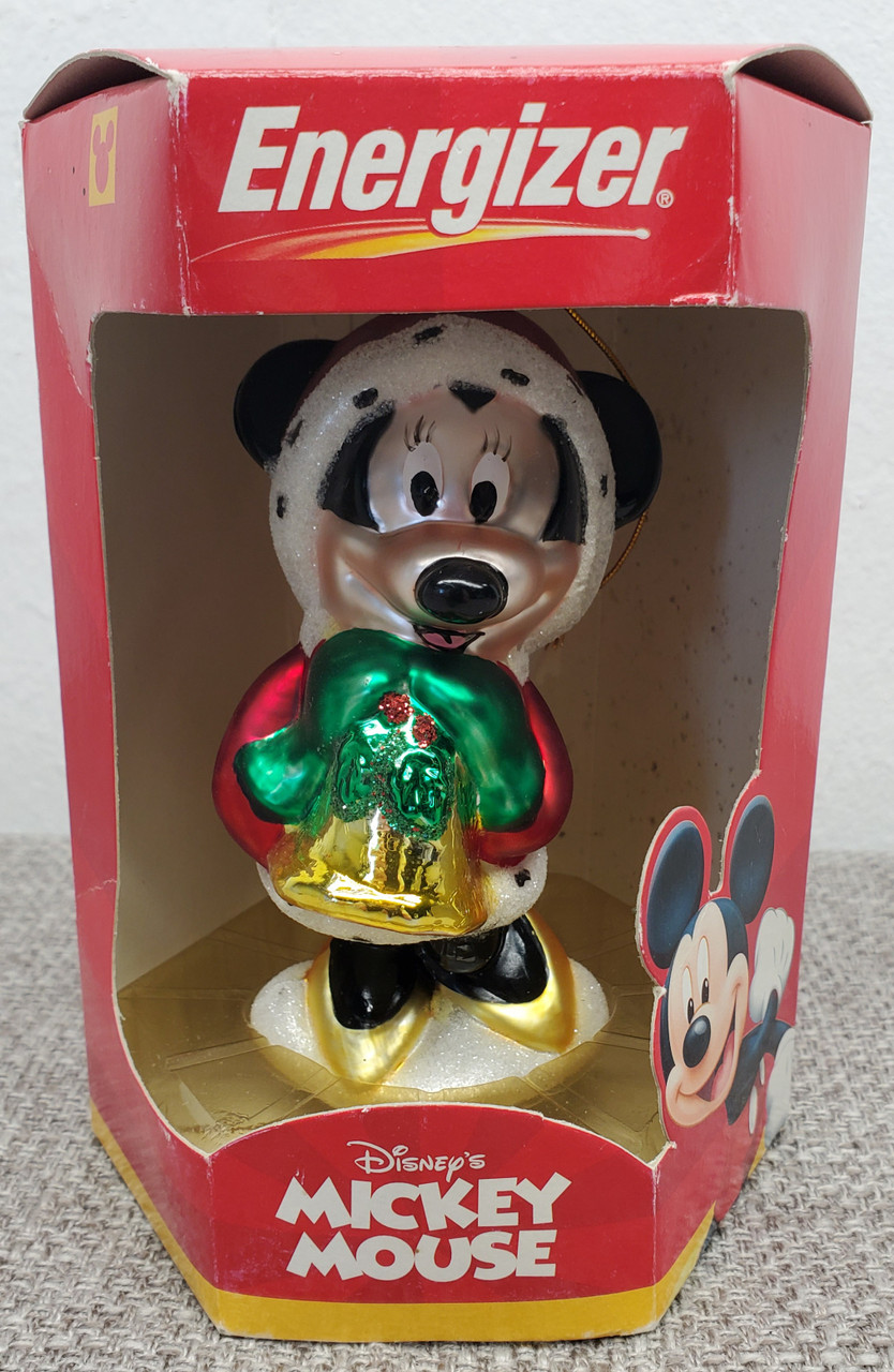 Disney Mickey Mouse Energizer MINNIE MOUSE Ornaments