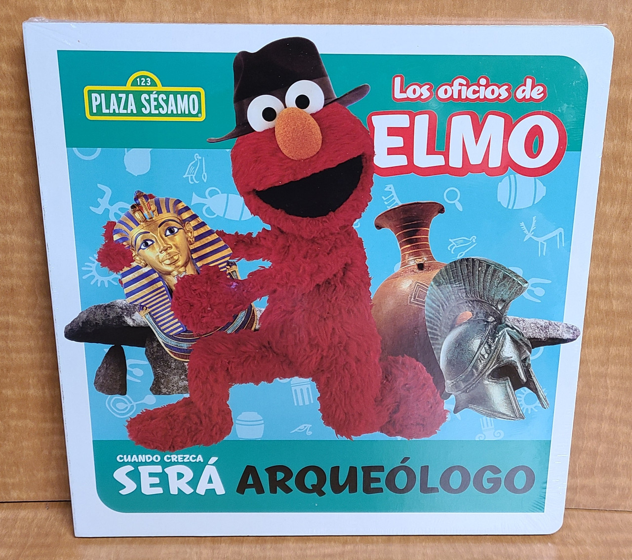 10 Spanish Elmo Puzzle Board books - NEW