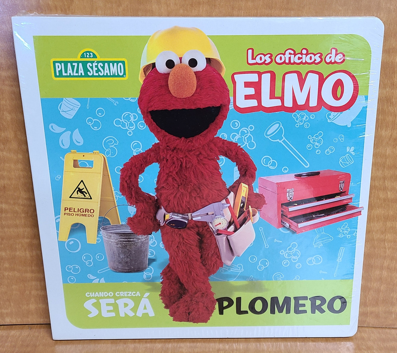 10 Spanish Elmo Puzzle Board books - NEW
