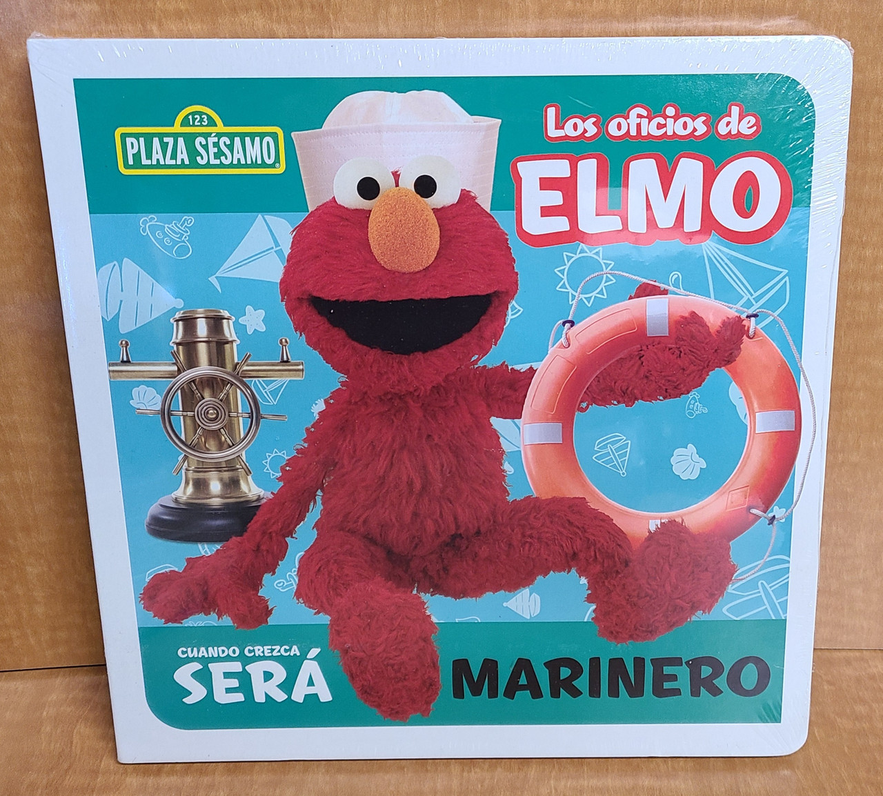 10 Spanish Elmo Puzzle Board books - NEW