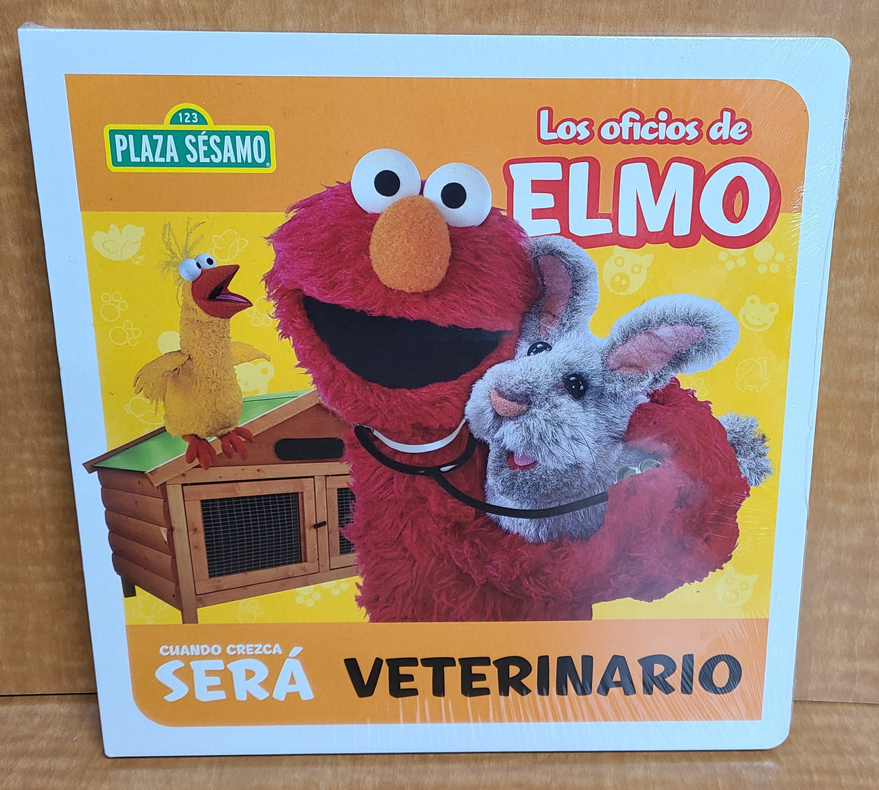 13 Spanish Elmo Puzzle Board books - NEW