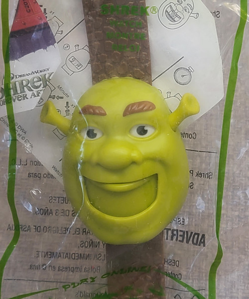 3 "SHREK FOREVER AFTER" McDonalds Happy Meal Toys (watches)