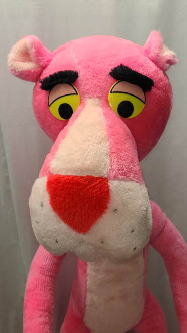 40" Pink Panther Plush Stuffed Animal 1980 Vintage