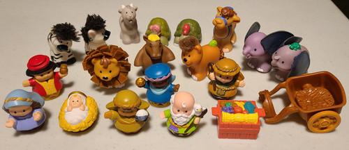 Fisher Price Little People and Animals Lot (20pc.)