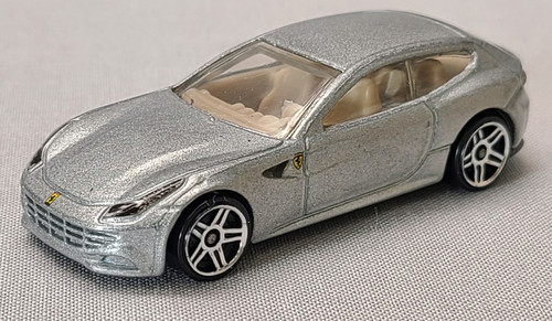 Hot Wheels 2011 Silver Ferrari FF 1:64 scale