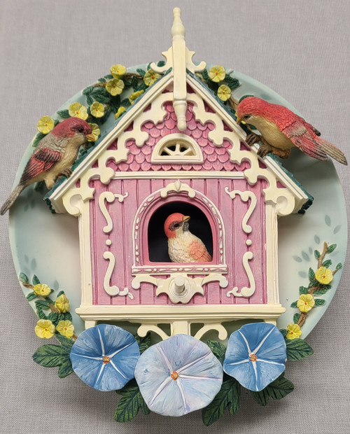 "Our Cozy Haven" Bird Scene Plate #3 Nesting Neighbors Brandford Exchange