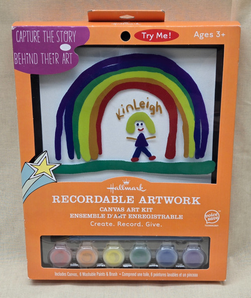 Hallmark Recordable Artwork Canvas Art Kit - NEW