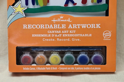 Hallmark Recordable Artwork Canvas Art Kit - NEW Hallmark Recordable Artwork Canvas Art Kit - NEW