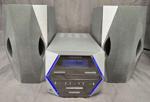 Scott CD Player Radio Model SJ380 w/ 2 Speakers Scott CD Player Radio Model SJ380 w/ 2 Speakers