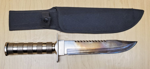 Large Hunting Knife with Sheath
