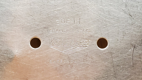 Vollrath 1/6 Size False Pan Bottom Stainless Steel