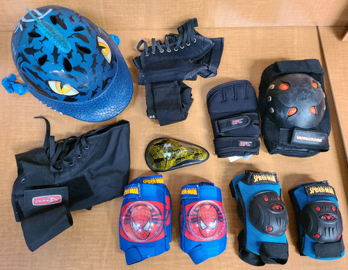 Lot of Protective Gear, Pads & Braces