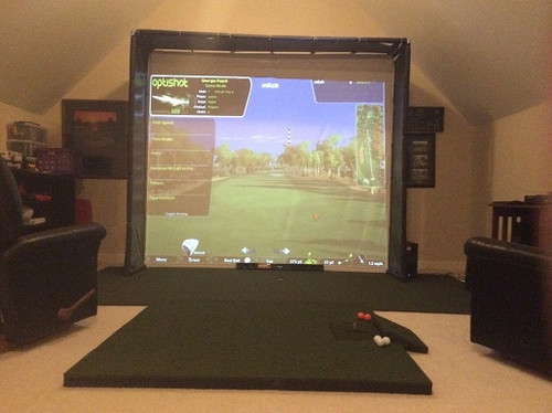 golf screen frame . golf screen same size as golf frame.