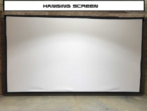 poly blend hanging golf screen