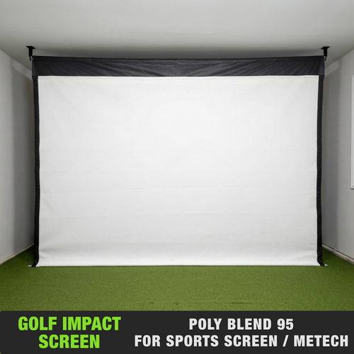 poly blend golf screen for sports screen