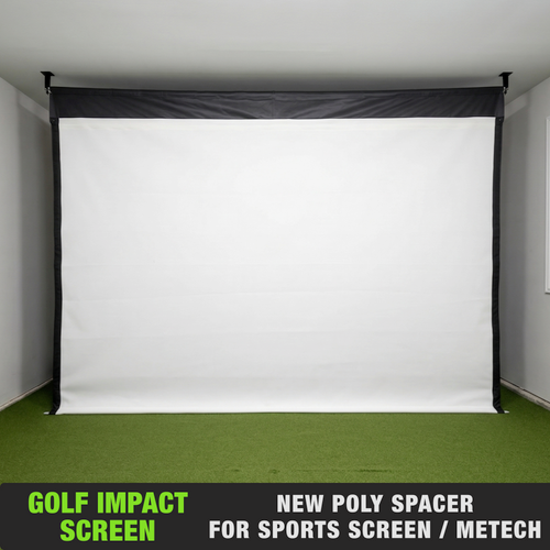 poly spacer golf impact screen for sports screen