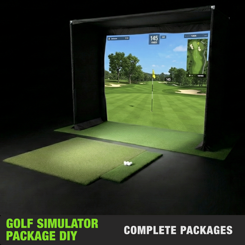 Golf Simulator DIY Padded Complete Packages
