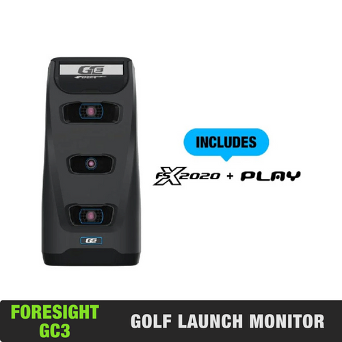 FORESIGHT GC3 GOLF LAUNCH MONITOR CPO  BALL /CLUB ENABLED