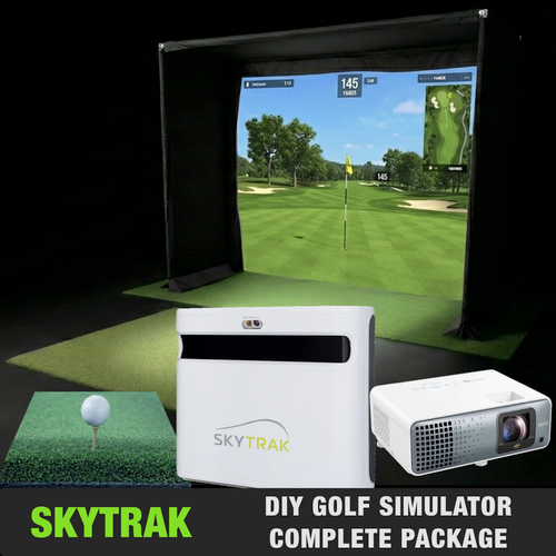 SKYTRAK 2023 Golf Simulator DIY Padded  Complete Packages