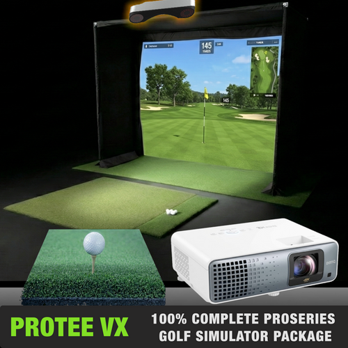 PROTEE  VX PROSERIES GOLF SIMULATOR PACKAGE