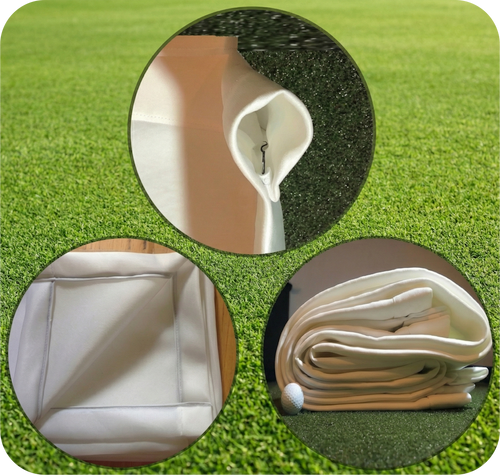Three views of the same golf screen