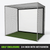 golf cage with golf net and golf screen