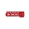 MCS AR-15 M-Lok Super Slim Light Free Float Handguard MADE IN USA Red Options Available 