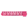 MCS AR-15 M-Lok Super Slim Light Free Float Handguard MADE IN USA Pink Options Available 