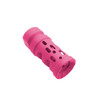 MCS AR-15/.223/5.56 Ported Muzzle Brake Compensator ½”x28- Cerakote Pink 