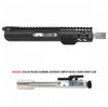 MCS AR-15 5.56 NATO 5'' PISTOL - FORGED UPPER WITH 4'' M LOK HANDGUARD SLICK SLIDE INCLUDED SILVER BCG - UPPER ASSEMBLY 