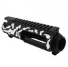 MCS CERAKOTE CAMO AR-15/47/9/300 Billet Upper Receiver Black and Bright White - Made in USA 