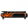 MCS CERAKOTE CAMO AR-15/47/9/300 Billet Upper Receiver Black and Hunter Orange - Made in USA 