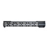 MCS 15" M-LOK Free Float Handguard with Integrated Hand Stop for 223/5.56 Uppers 