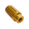 MCS AR-15/.223/5.56 Flash Can Muzzle Brake  - Anodized Gold 