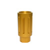 MCS AR-15/.223/5.56 Flash Can Muzzle Brake  - Anodized Gold 