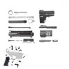 MCS AR 9MM 4.5" PISTOL BUILD KIT W/ 4" KEYMOD RAIL HANDGUARD BCG LPK & SHOCKWAVE BLADE KIT 