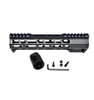 MCS 9.5" M-LOK Free Float Handguard with Integrated Hand Stop for 223/5.56 Uppers 