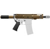 MCS AR-15 5.56 NATO 5'' PISTOL KIT - BILLET UPPER WITH 4'' HANDGUARD - CERAKOTE CAMO 
