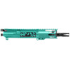 MCS AR-15 5.56 NATO 5'' PISTOL UPPER - BILLET UPPER WITH 4'' HANDGUARD C CUT - CERAKOTE ROBINS EGG CAMO 